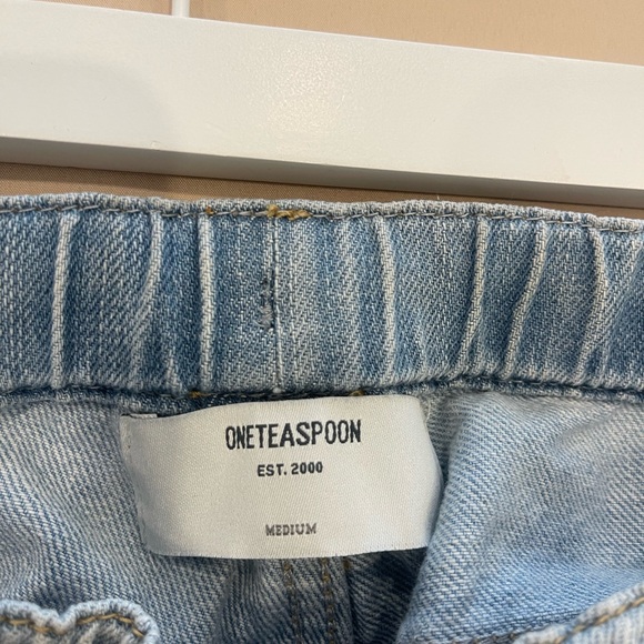 One Teaspoon brand denim joggers - Picture 3 of 3